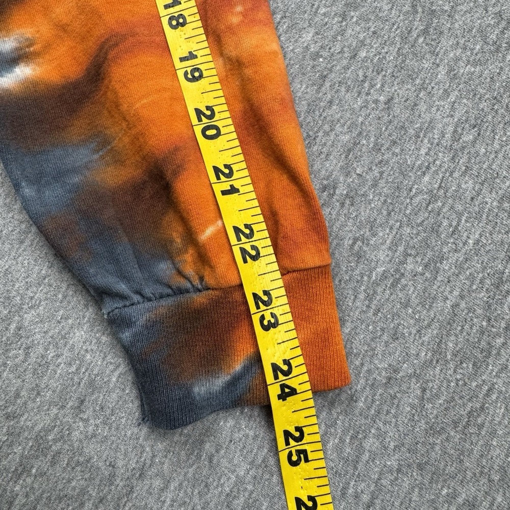 Harley Davidson Shirt XL Tie Dye Long Sleeve USA Motorcycle Flame Vtg Texas - Picture 11 of 15